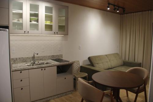 Kuchyň nebo kuchyňský kout v ubytování Apartamento Serrano Premium