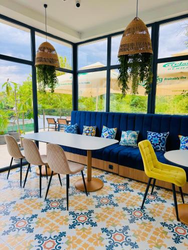 Posezení v ubytování Ambar Hotel