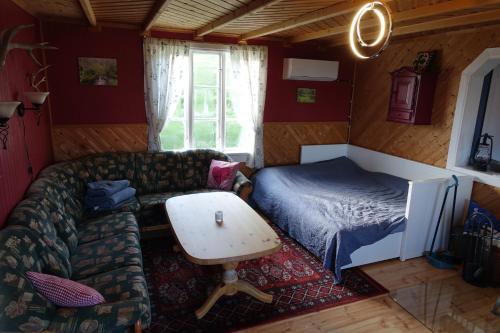 Postel nebo postele na pokoji v ubytování Guesthouse Hamran