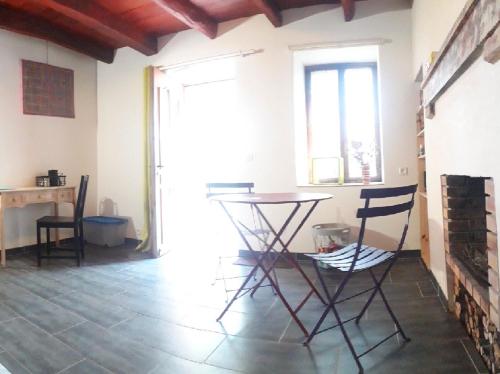 Posezení v ubytování Chambre double