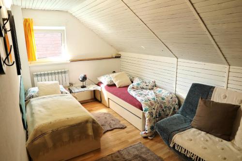 Postel nebo postele na pokoji v ubytování TUTTO House super choice