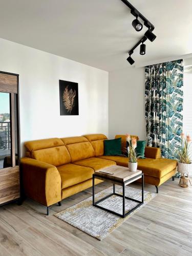 Χώρος καθιστικού στο Apartamenty FIGARETTI