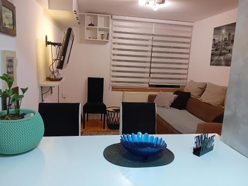 Zona de estar de Dimitra Stan na dan
