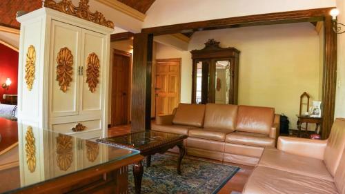 Posezení v ubytování Hotel Ex Hacienda La Pitaya Querétaro