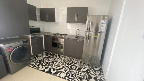 Η κουζίνα ή μικρή κουζίνα στο Seaview Apartments