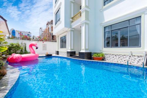 Πισίνα στο ή κοντά στο C2-53 Hoàng My Villa