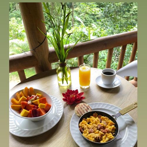 Jídlo v bed and breakfast nebo okolí