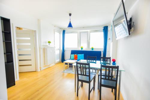 Posezení v ubytování Super Central Chmielna str Apt Super view