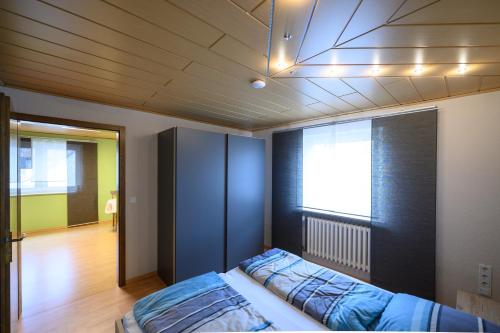 Postel nebo postele na pokoji v ubytování Ferienwohnung Kraus