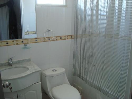 Salle de bains dans l'établissement Cabañas Ecodesert