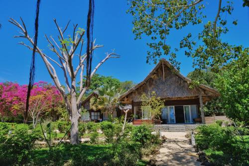 Zahrada ubytování Sangany Lodge