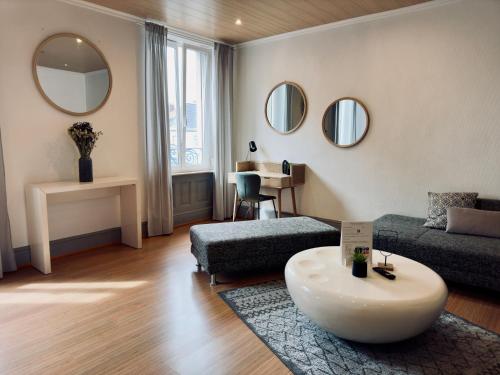 Posedenie v ubytovaní Jadore - Appartements meublés Mulhouse Ville