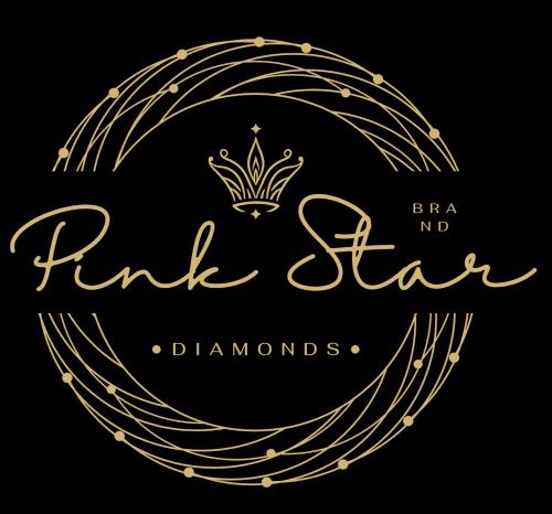 a black and gold logo with a tiara and a crown at Luxury Villa LAPIS LAZULI in Meneou