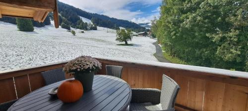 Vue générale sur la montagne ou vue sur la montagne depuis la maison de vacances