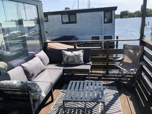 Posezení v ubytování Villa Waterwolf
