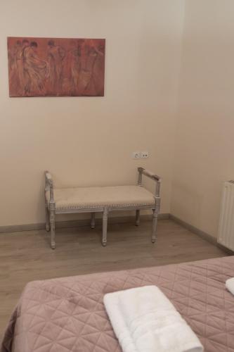 Кровать или кровати в номере Santa Marina 4