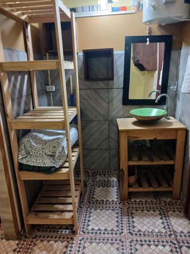 Ένα ή περισσότερα κρεβάτια σε δωμάτιο στο Loft Mardifiore