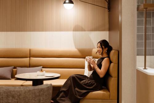 Гостиная зона в Marriott Long Beach Downtown