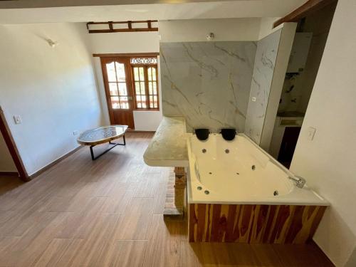 Ένα μπάνιο στο Hotel Boutique Cenit