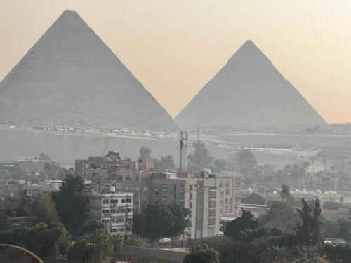 Pyramids view