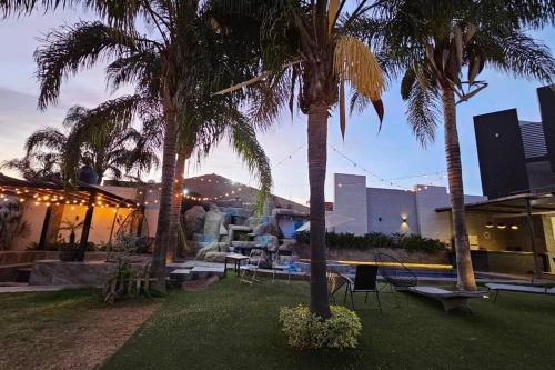 Κήπος έξω από το Residencia Cancun