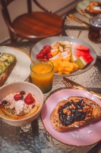 Jídlo v vily nebo okolí