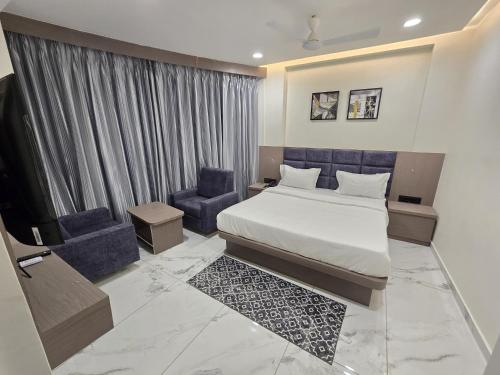 Katil atau katil-katil dalam bilik di Hotel M Park