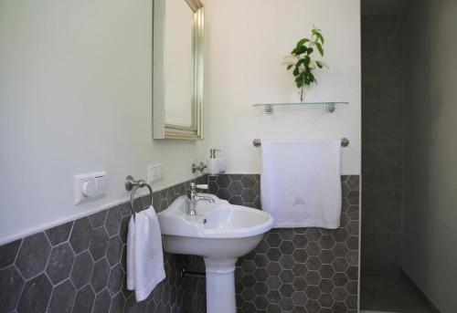 Koupelna v ubytování Casa Fiore