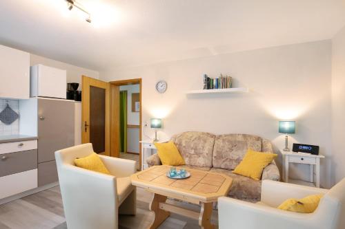 Posezení v ubytování Ferienwohnung Shaun