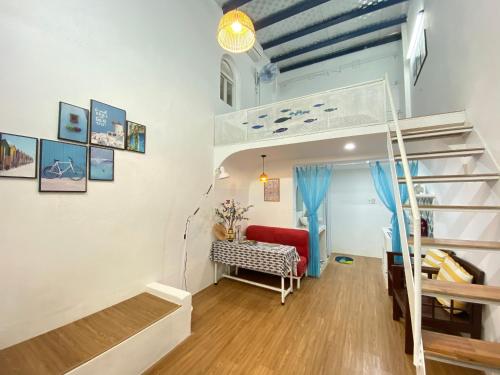 Ένα ή περισσότερα κρεβάτια σε δωμάτιο στο Vya homestay Huế II