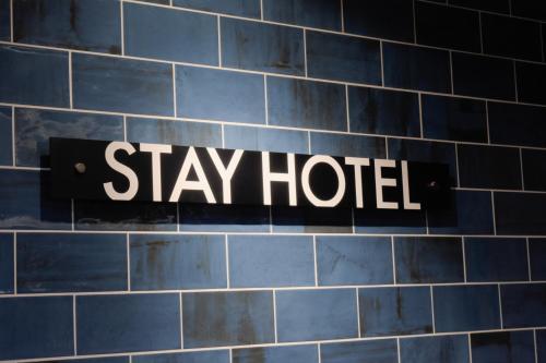 Certifikát, hodnocení, plakát nebo jiný dokument vystavený v ubytování Stay HOTEL