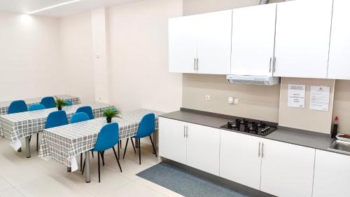 Η κουζίνα ή μικρή κουζίνα στο Hostel SOFÍA