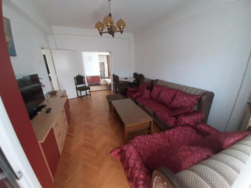 Posezení v ubytování Ivano Apartment