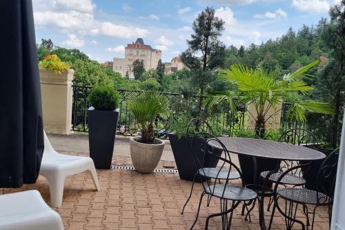 Appt vue parc, avec terrasse