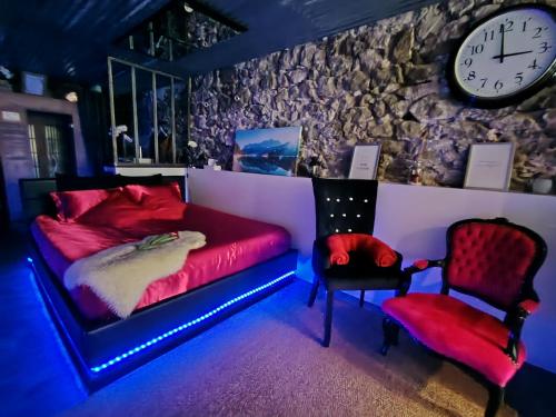 Sweet Loft Grenoble-Love Room avec jacuzzi & sauna