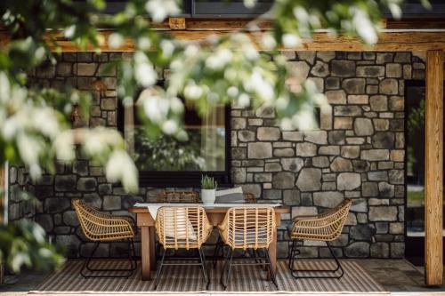 Lerchs Landhotelにあるパティオまたは屋外エリア