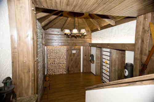 Kuchyň nebo kuchyňský kout v ubytování Hotel Berghof Graml