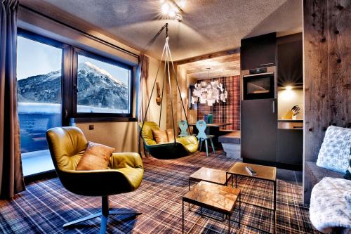 Ruang duduk di HEART - Manufaktur Appartements