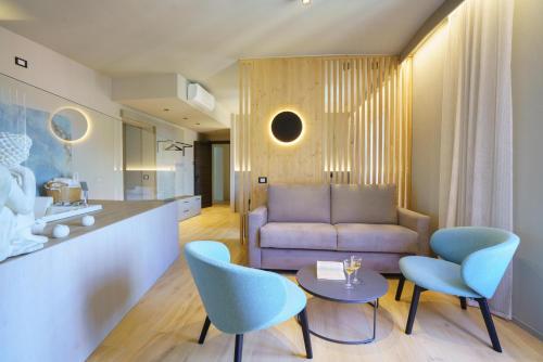 Posezení v ubytování Atarassia suite luxury