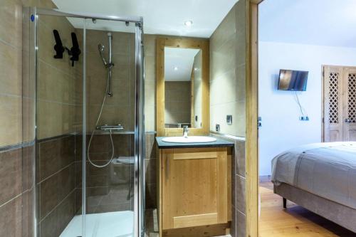 Koupelna v ubytování Résidence La Grange Aux Fees - GRANGE AUX FEES E09 BAT A MAE-6121