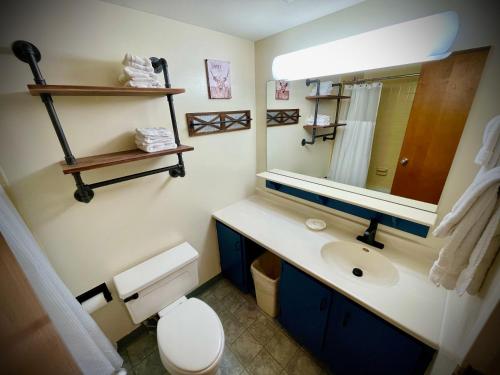 Koupelna v ubytování Mountain Life Retreat at Smuggler's Notch Resort