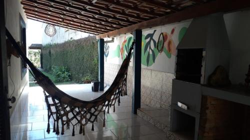 Χώρος καθιστικού στο Hospedagem Paraty Sattva