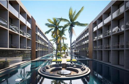 Bazén v ubytování PortoAltomeuresort nebo v jeho okolí