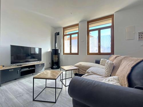 Maison entre ville et plage avec cour jardin - FR-1-646-78