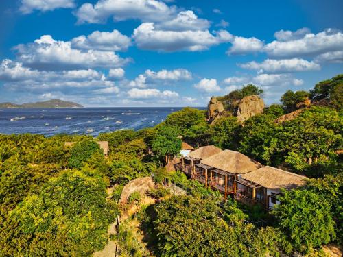 Landskap semula jadi dekat dengan resort