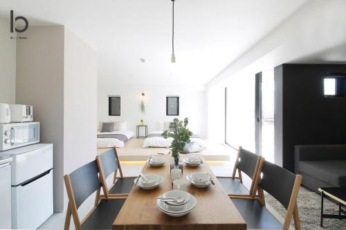 b hotel Heiwaodori 1002 - High Rise Apt Famous Hiroshima dori 6ppl