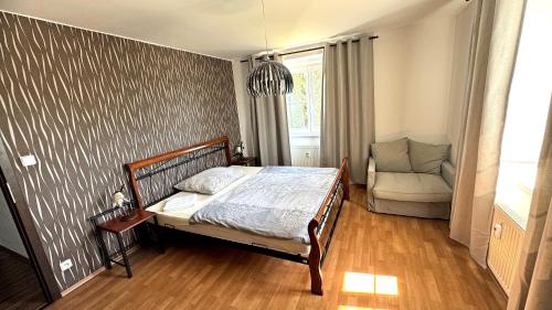 Postel nebo postele na pokoji v ubytování Lipno Apartments Exclusive