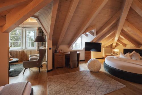 Postel nebo postele na pokoji v ubytování Bio Boutique Hotel Laurino