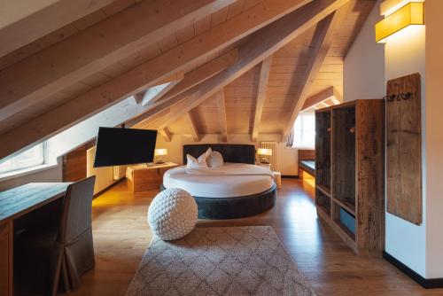 Postel nebo postele na pokoji v ubytování Bio Boutique Hotel Laurino