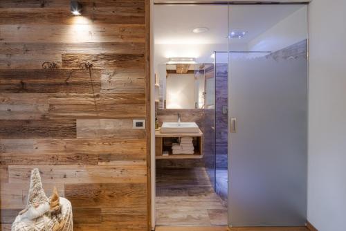 Koupelna v ubytování Bio Boutique Hotel Laurino
